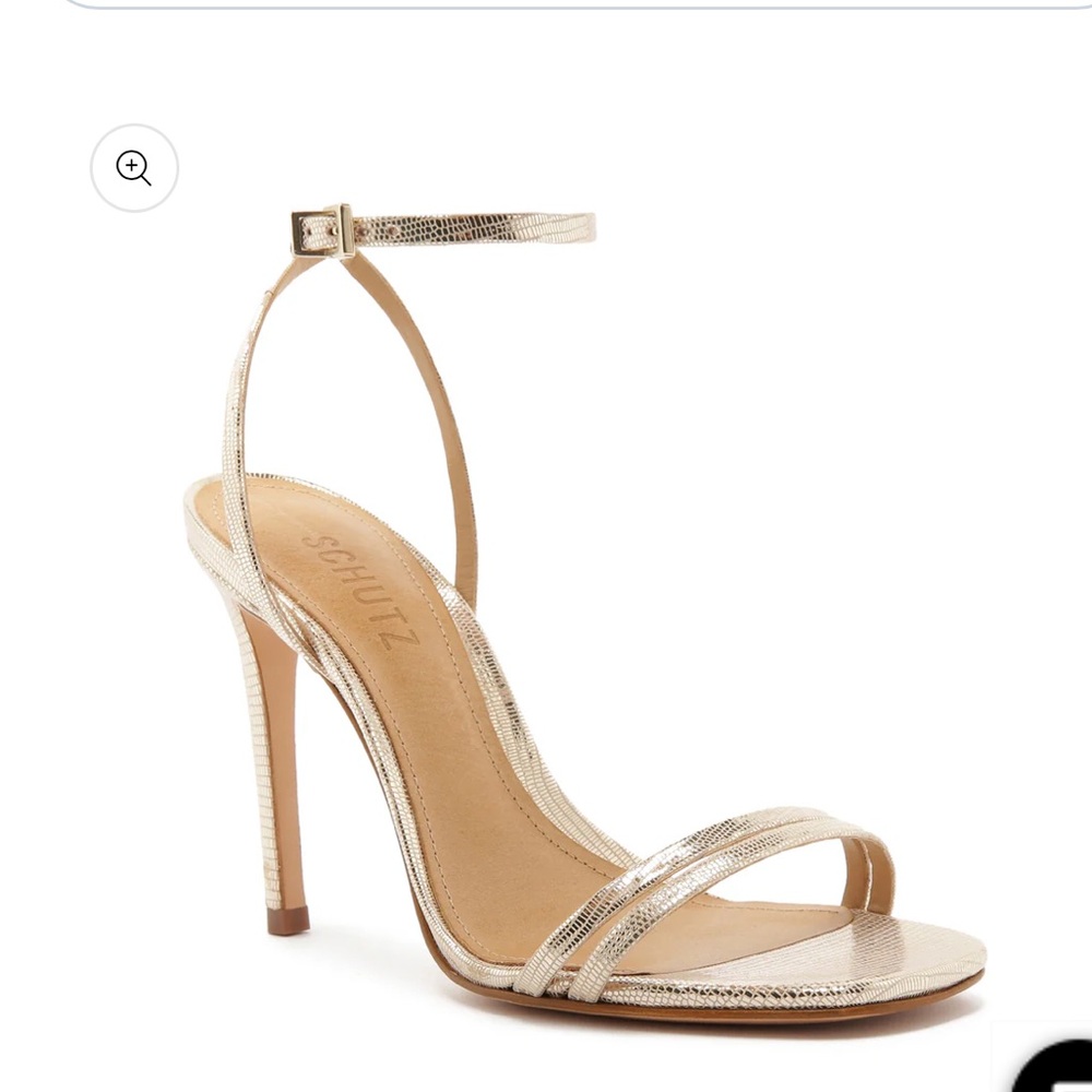 Schultz gold heels
